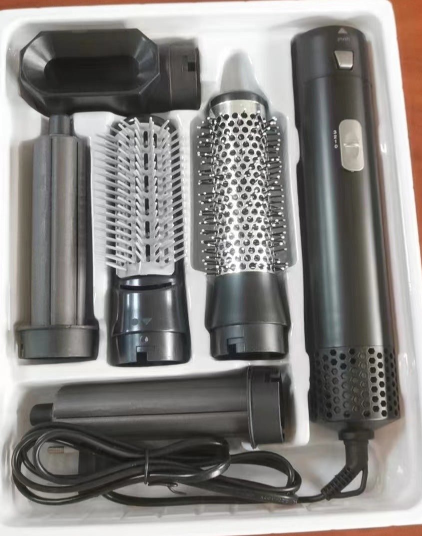 Five-in-one Hot Air Comb Curler